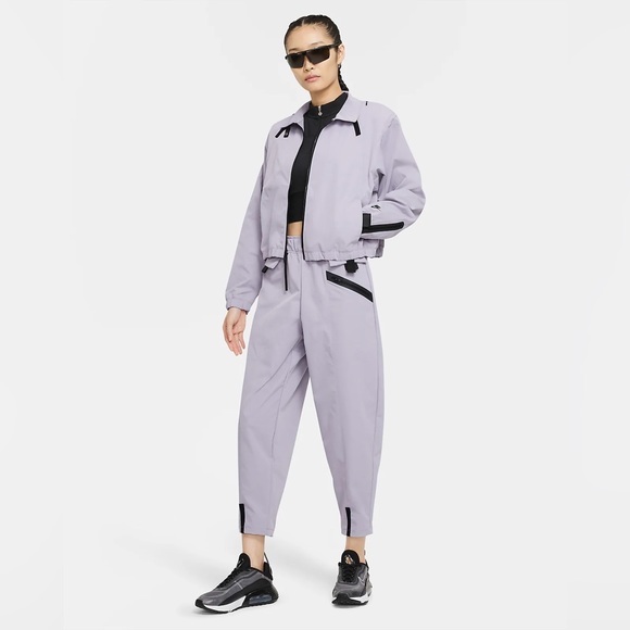 Nike women’s tech pack violet baggy pants medium - Picture 1 of 9